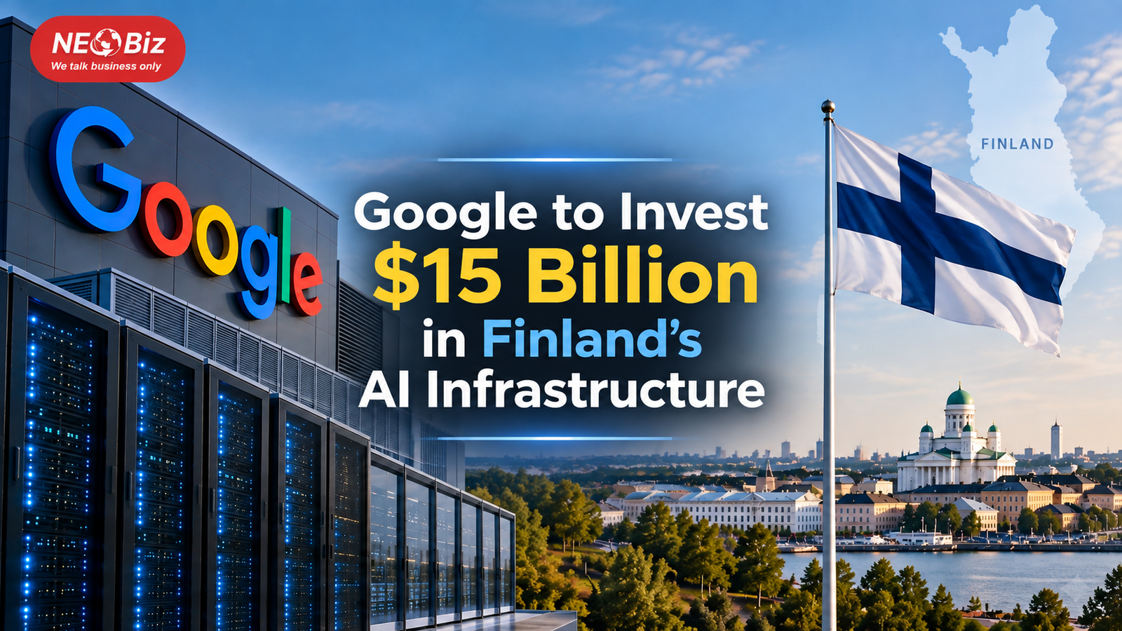 Google to Invest $15 Billion in Finland's Al Infrastructure