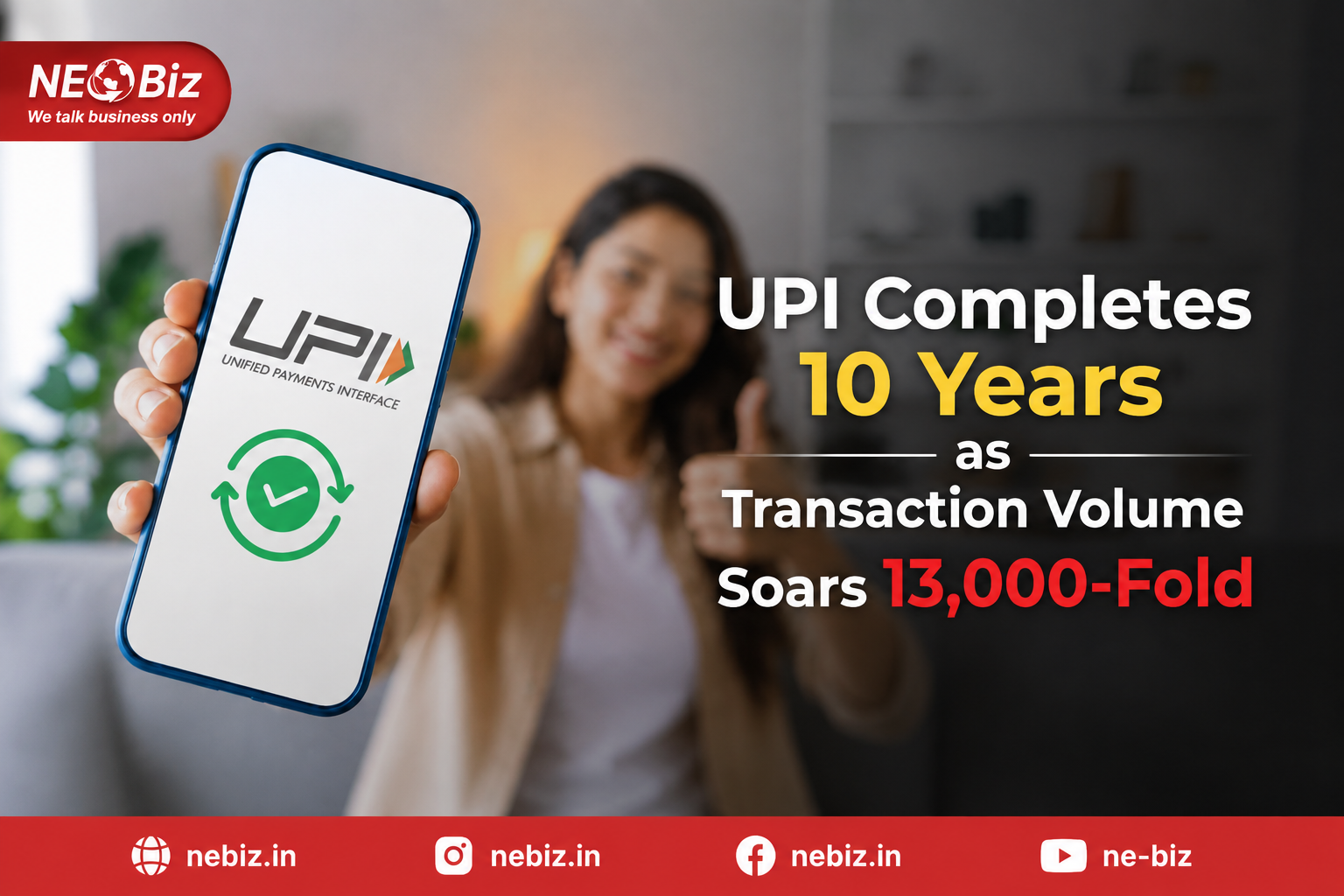 UPI Completes 10 Years as Transaction Volume Soars 13,000-Fold
