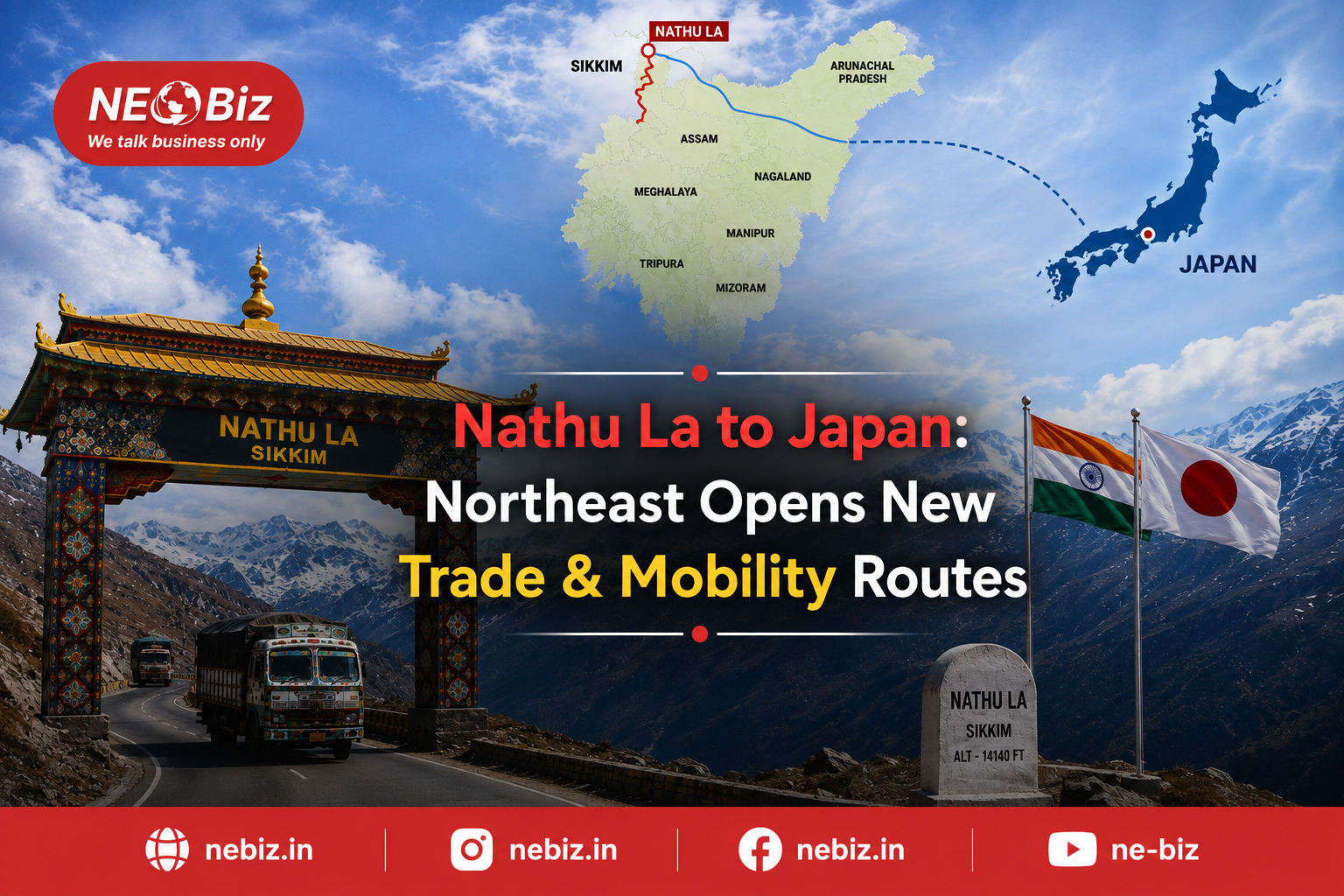 Nathu La to Japan: Northeast Opens New Trade & Mobility Routes