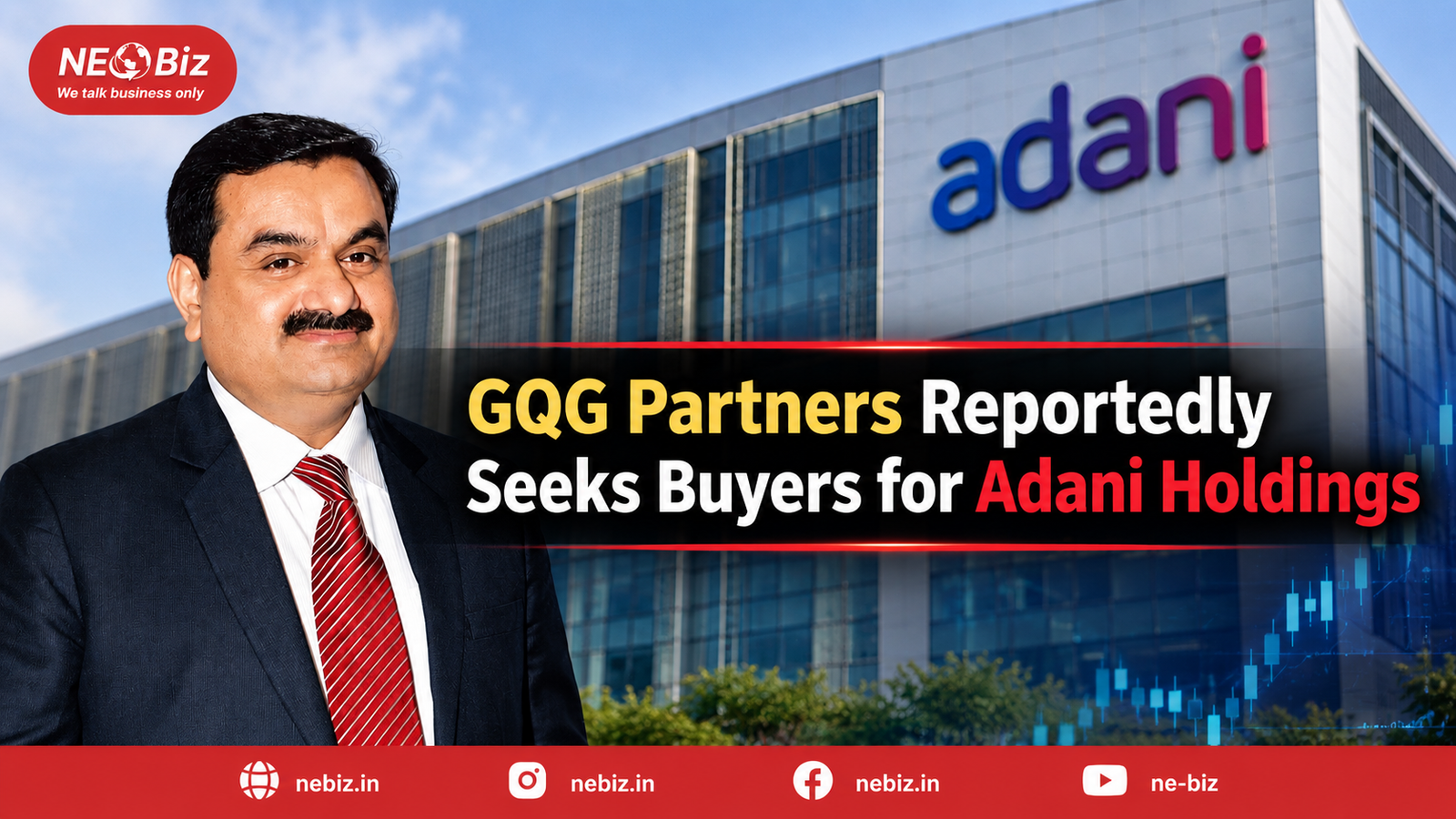 GQG Partners Reportedly Seeks Buyers for Adani Holdings