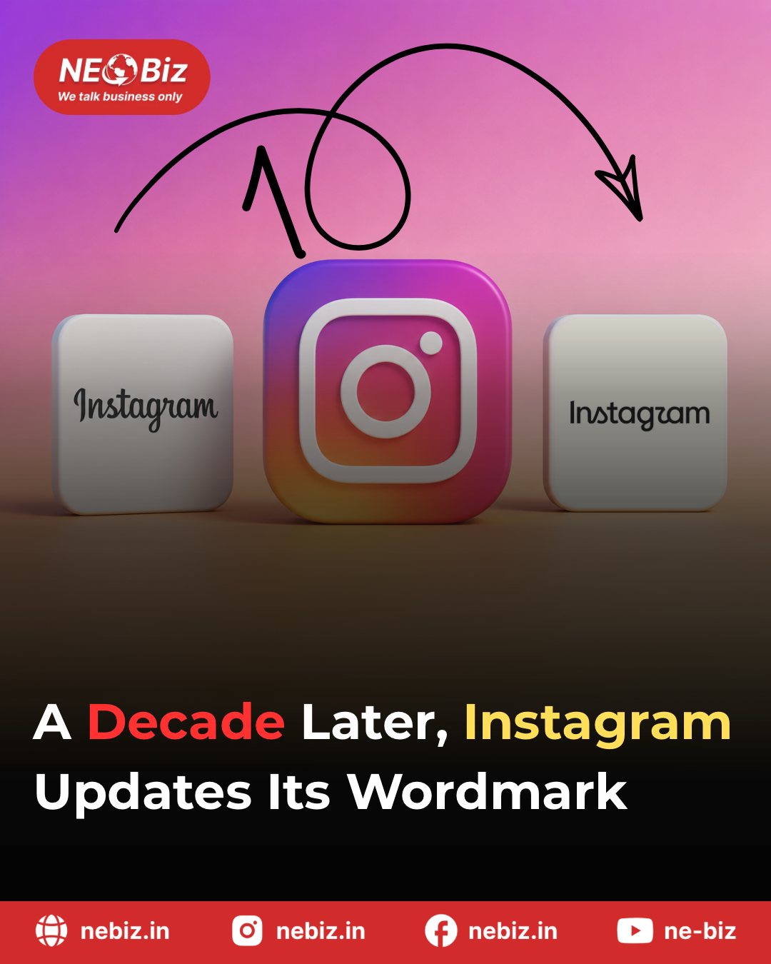 A Decade Later, Instagram Updates Its Wordmark